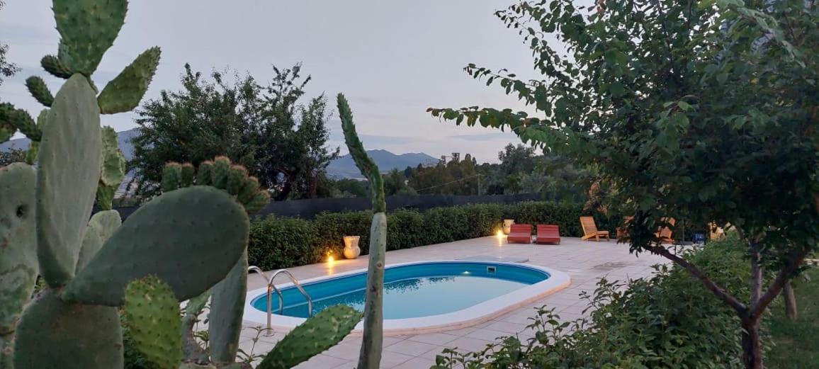 Indipendente Con Piscina Uso Esclusivo Internet Illimitato Villa Siniscola Bagian luar foto